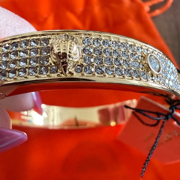 Kurt Geiger Gold and Silver Crystal Bracelet - Picture 4 of 4